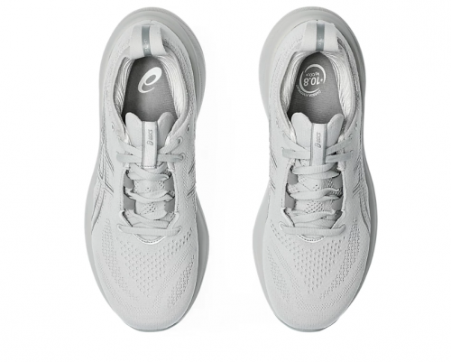T�nis Asics Gel Nimbus 26 - Feminino - Cinza Branco
