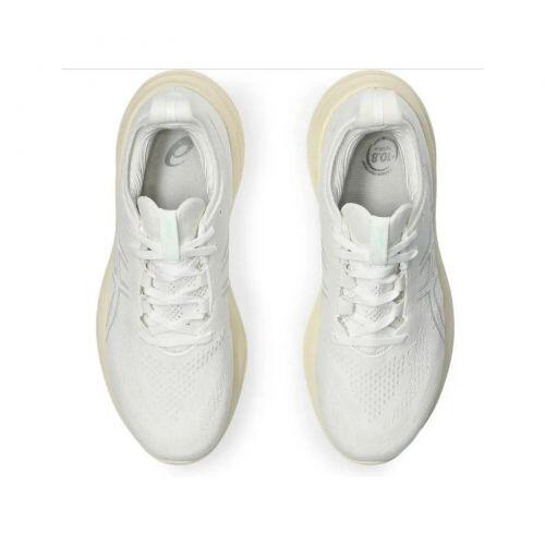 T�nis Asics Gel Nimbus 26 - Feminino - Branco All White