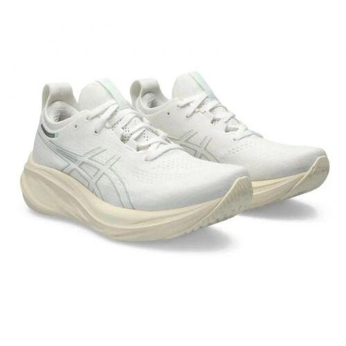 T�nis Asics Gel Nimbus 26 - Feminino - Branco All White