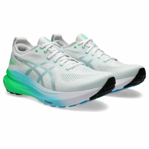 T�nis Asics Gel Kayano 31 - Masculino - Branco Azul e Verde