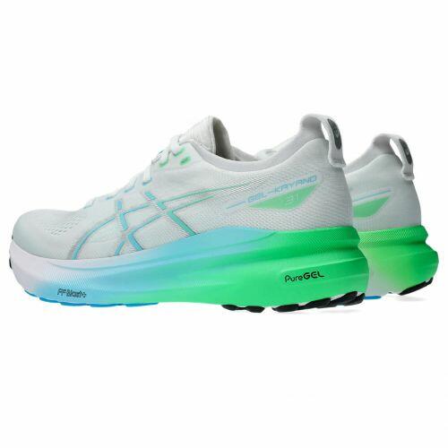 T�nis Asics Gel Kayano 31 - Masculino - Branco Azul e Verde
