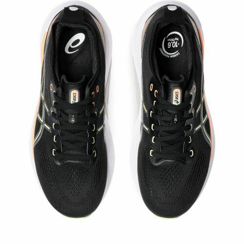 T�nis Asics Gel Kayano 31 - Masculino - Preto com Branco e Laranja