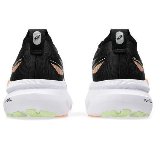 T�nis Asics Gel Kayano 31 - Masculino - Preto com Branco e Laranja