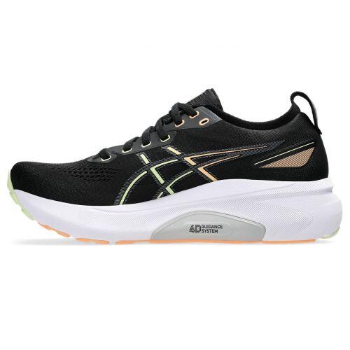 T�nis Asics Gel Kayano 31 - Masculino - Preto com Branco e Laranja