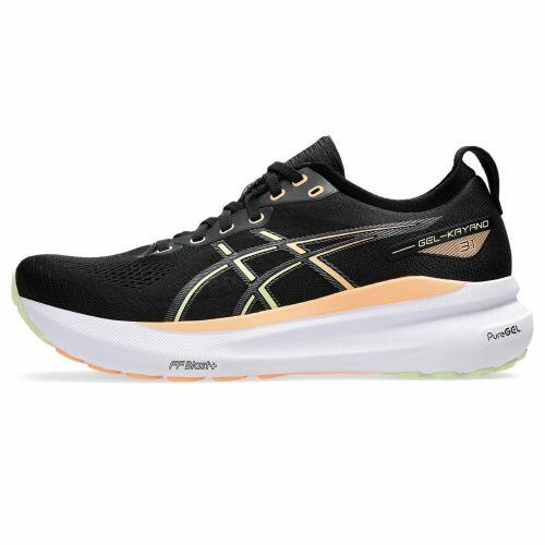 Tênis Asics Gel Kayano 31 - Masculino - Preto com Branco e Laranja
