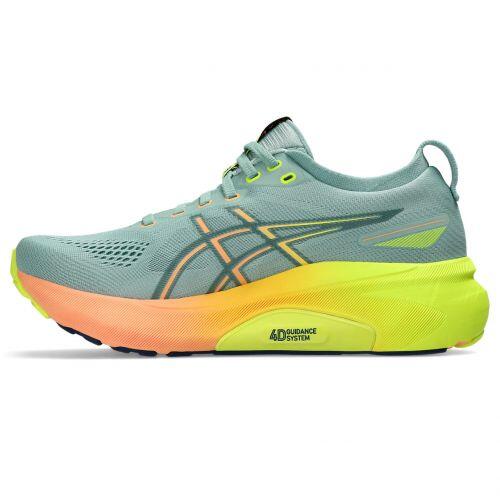T�nis Asics Gel Kayano 31 - Masculino - Verde e Laranja