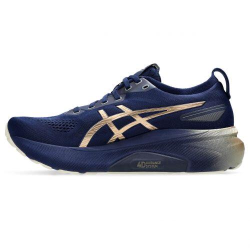 T�nis Asics Gel Kayano 31 Platinum - Masculino - Azul Marinho e Dourado
