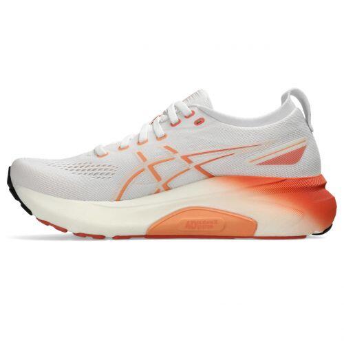 T�nis Asics Gel Kayano 31 - Feminino - Branco e Laranja