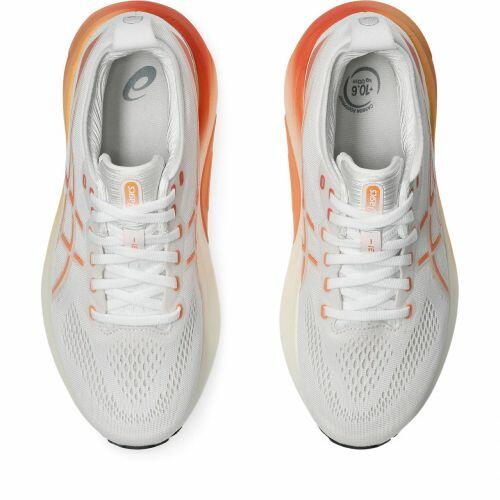 T�nis Asics Gel Kayano 31 - Feminino - Branco e Laranja