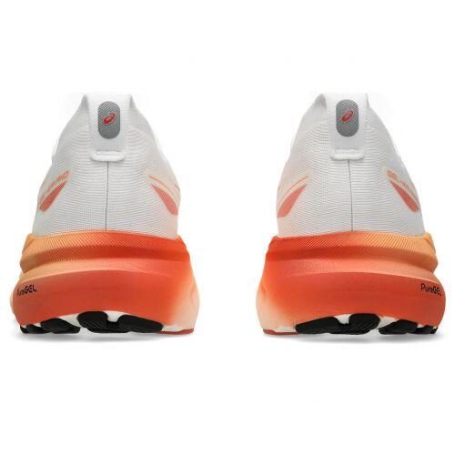 T�nis Asics Gel Kayano 31 - Feminino - Branco e Laranja
