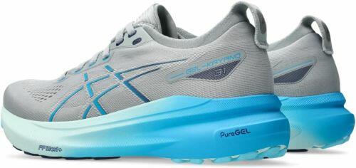 T�nis Asics Gel Kayano 31 - Feminino - Cinza e Azul Claro