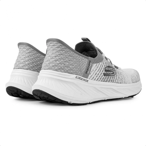 T�nis Skechers Edgeride Raygo Masculino - Branco e Cinza