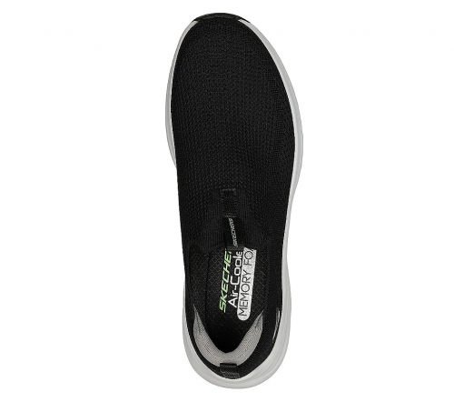 T�nis Skechers Vapor Foam - Covert Masculino Casual - Preto e Branco