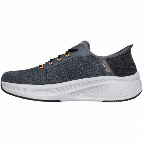 T�nis Skechers Masculino Go Run Elevate 2.0 - Steady Motion - Grafite e Laranja