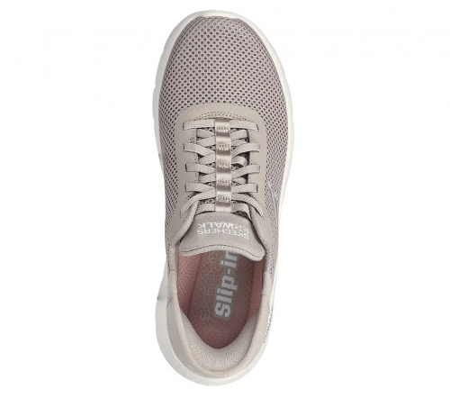 T�nis Skechers Go Walk Flex Grand Entry Feminino - Bege