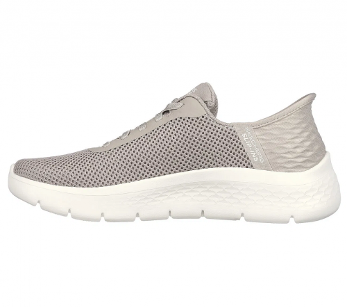 T�nis Skechers Go Walk Flex Grand Entry Feminino - Bege
