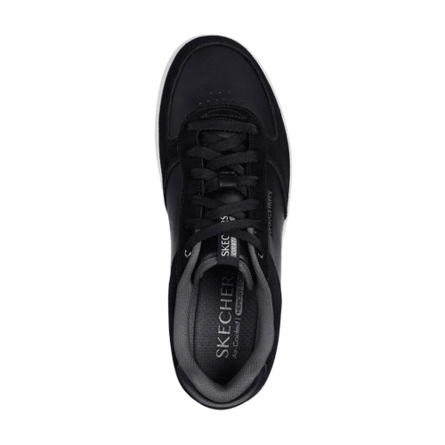 T�nis Skechers Sport Court 2.0 Yaros - Masculino - Preto e Branco
