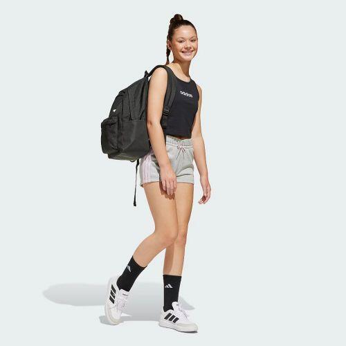 Mochila Adidas Classic 3 Bar Logo Preto e Branco