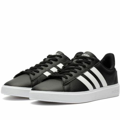 T�nis Adidas Grand Court Base 2.0 Masculino - Preto e Branco