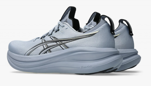 T�nis ASICS GEL Nimbus 28 - Masculino - Azul Cinza e Preto