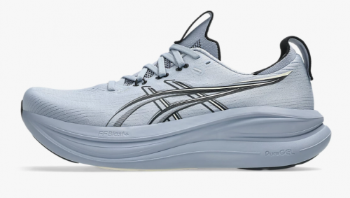 T�nis ASICS GEL Nimbus 28 - Masculino - Azul Cinza e Preto