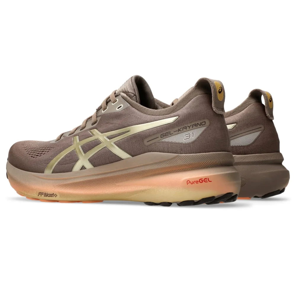 T�nis Asics Gel Kayano 31 - Feminino - Luxe - Dourado e Marrom