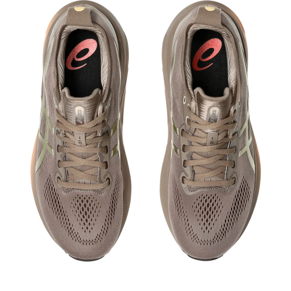 T�nis Asics Gel Kayano 31 - Feminino - Luxe - Dourado e Marrom