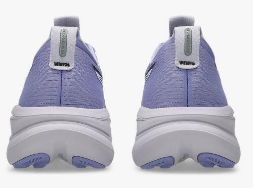 T�nis ASICS GEL Nimbus 28 - Feminino - Lil�s e Branco