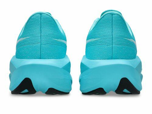 T�nis ASICS Novablast 6 - Feminino - Aqua Energia/Branco