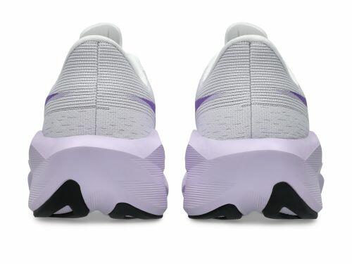 T�nis ASICS Novablast 6 - Feminino - Branco/Murasaki