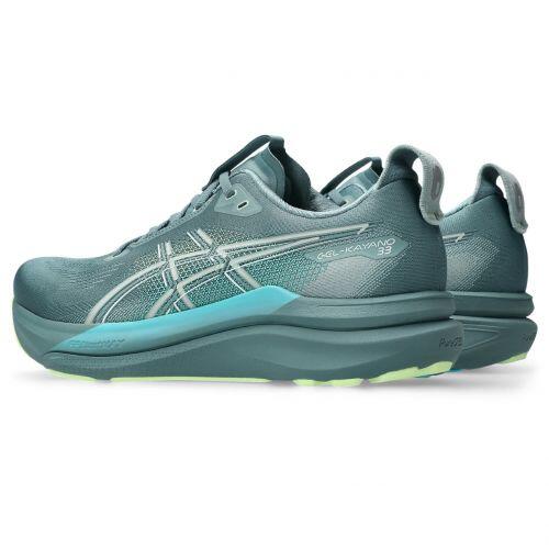 T�nis ASICS GEL-Kayano 33 - Masculino - Foggy Teal/Amarelo Iluminado
