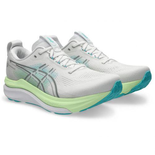 T�nis ASICS GEL-Kayano 33 - Masculino - Branco/Aqua Energia