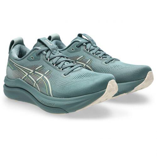 T�nis ASICS GEL-Kayano 33 - Feminino - Foggy Teal/Rosa Dust