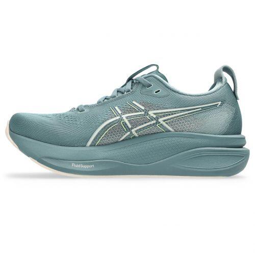 T�nis ASICS GEL-Kayano 33 - Feminino - Foggy Teal/Rosa Dust