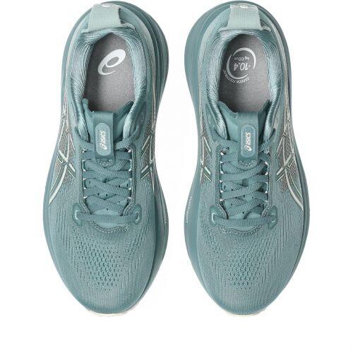 T�nis ASICS GEL-Kayano 33 - Feminino - Foggy Teal/Rosa Dust