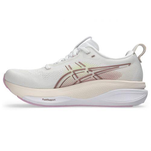 T�nis ASICS GEL-Kayano 33 - Feminino - Branco/Lil�s Neblina