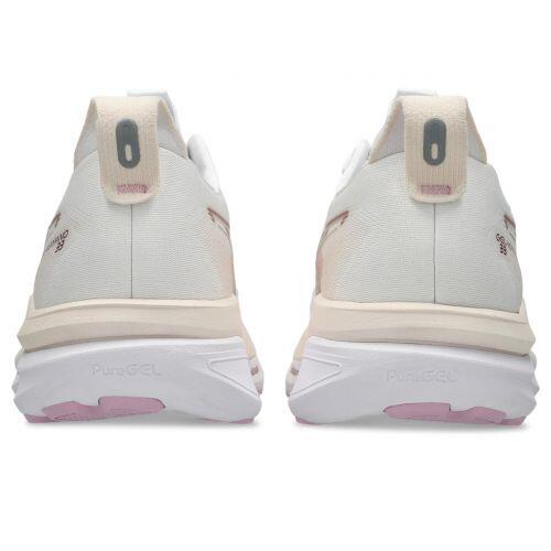T�nis ASICS GEL-Kayano 33 - Feminino - Branco/Lil�s Neblina
