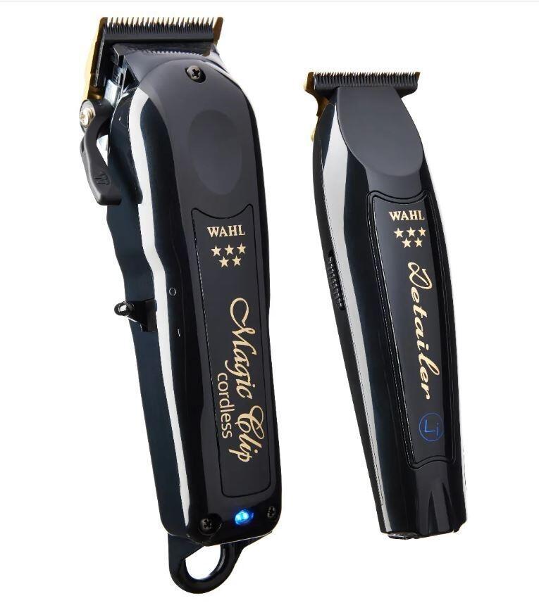 新品WAHLバリカンBARBER COMBOMagicClip&Detailer Comprar Barber Combo Wahl Cordless Magic Clip + Detailer Black