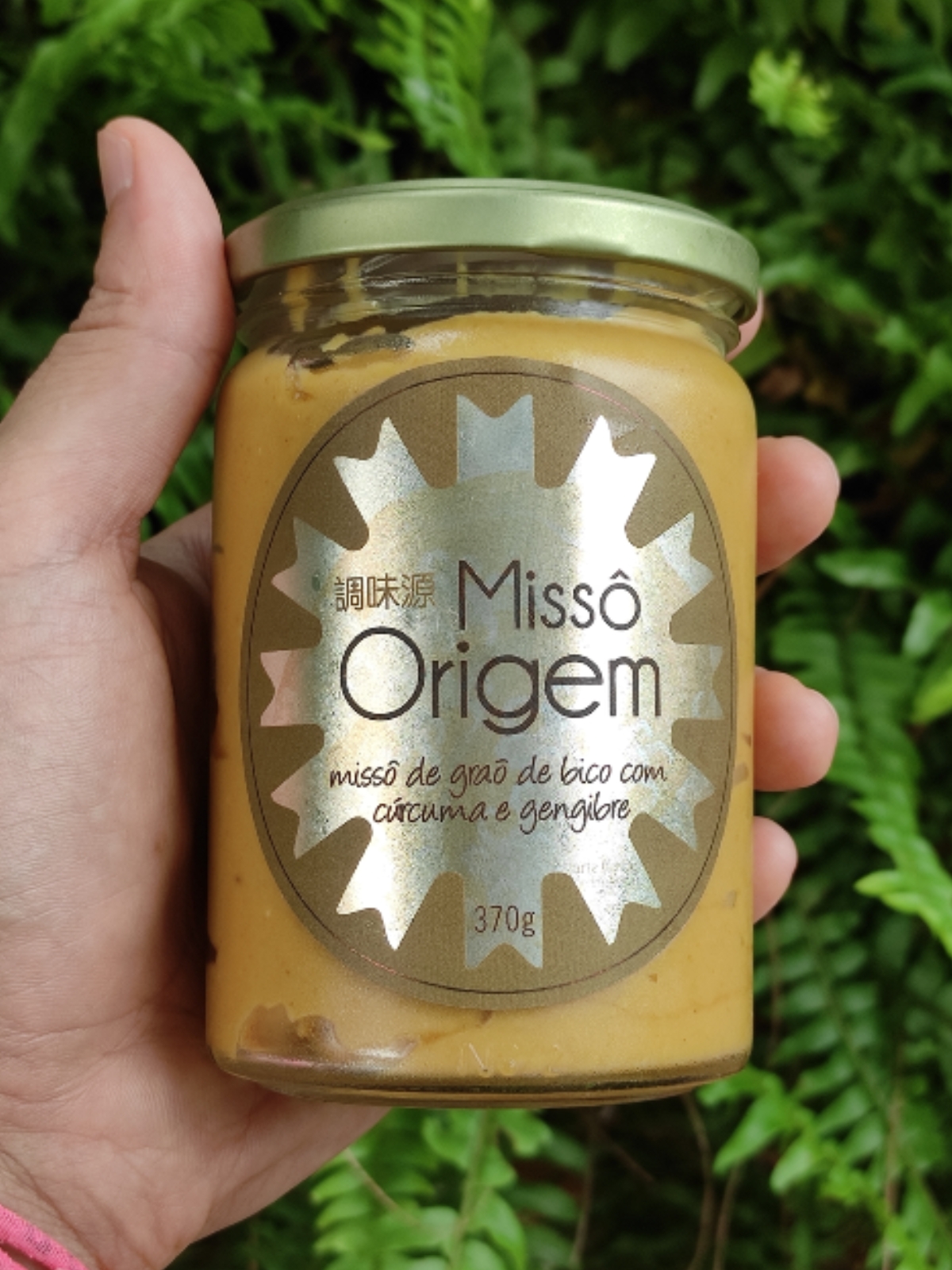 Comprar Missô Dourado de grão de bico com cúrcuma e gengibre