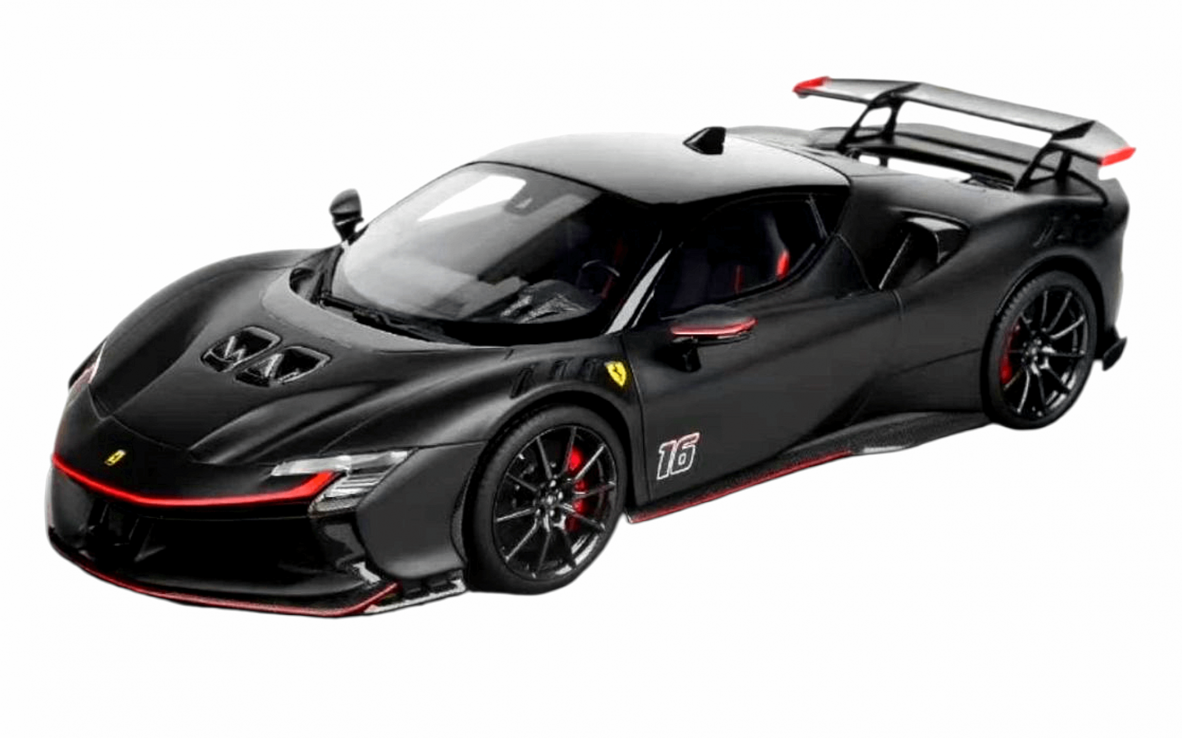 Comprar Ferrari SF90 XX Stradale Charles Leclerc 2024 Preta 1/18