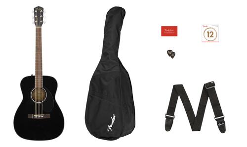 Comprar Violão Fender Acústico CC 60S Concert Pack V2 Black