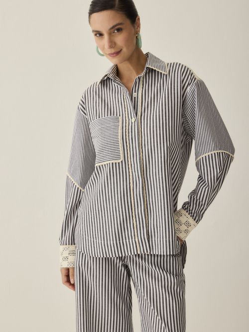 Camisa Riviera Crochet