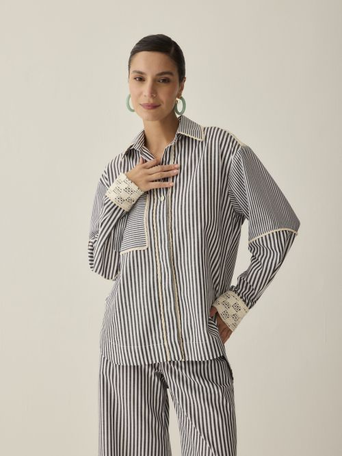 Camisa Riviera Crochet