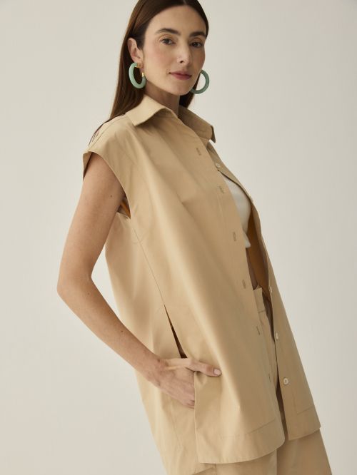 Camisa Charme Bege Anibal