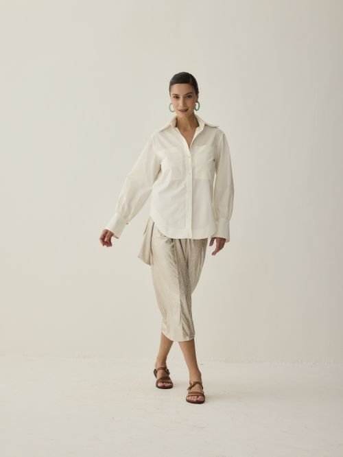 Camisa Express�o Off White