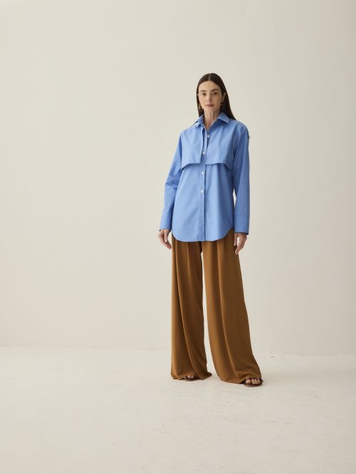 Camisa Imaginar Azul Orla