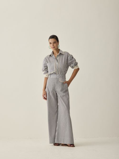 Calça Caminhos Crochê