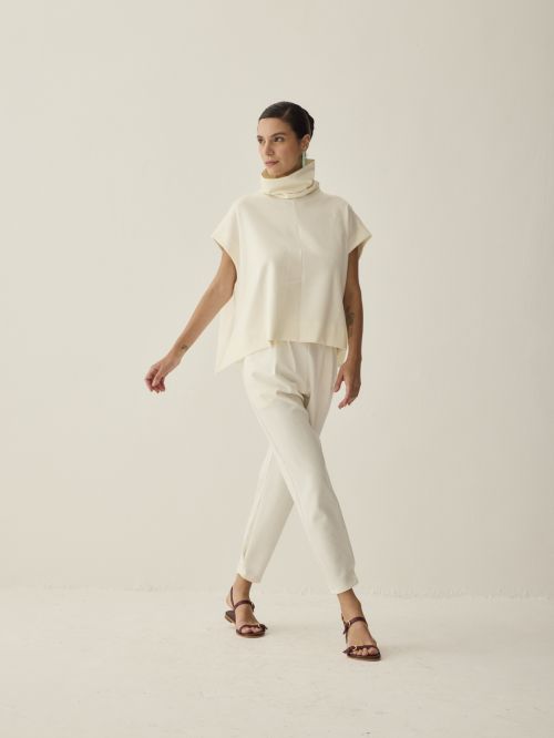 Calça Cerâmica Off White