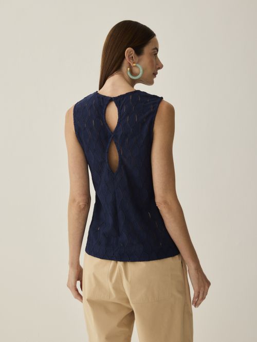 Blusa Aura Marinho