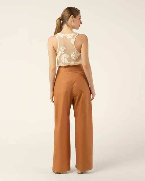 Calça Água Caramelo